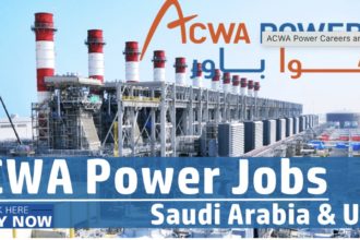 ACWA Power Jobs UAE, Saudi Arabia
